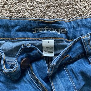 Jean shorts high waist